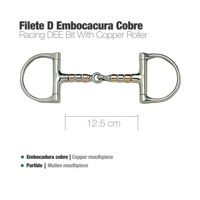  Filete D Embocadura Cobre 21561