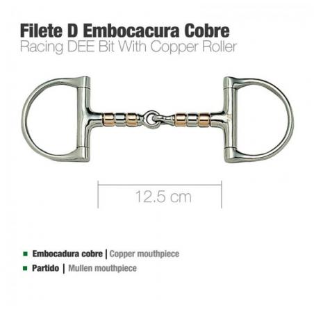  Filete D Embocadura Cobre 21561