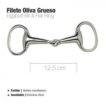  Filete Oliva Inox Grueso 21930