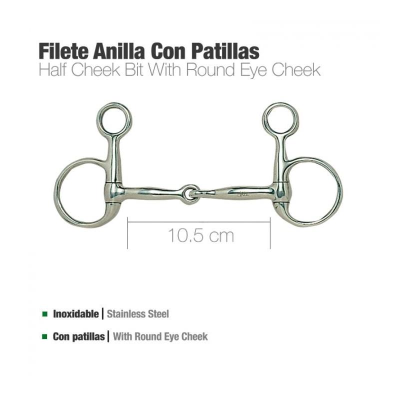  Filete Anilla Con Patillas Inox 21442