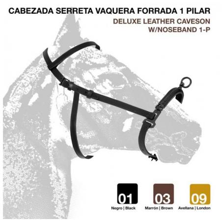  Cabezada Serreta Vaquera 1-pilar