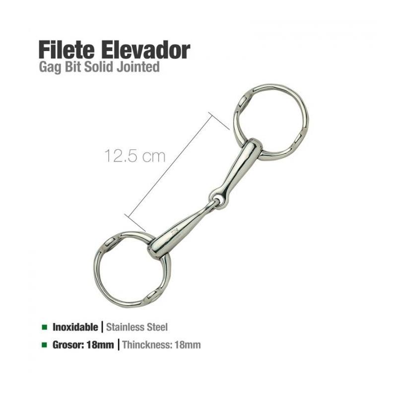  Filete Elevador Inox 212622 12.5cm