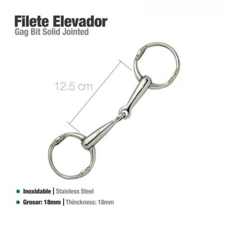  Filete Elevador Inox 212622 12.5cm
