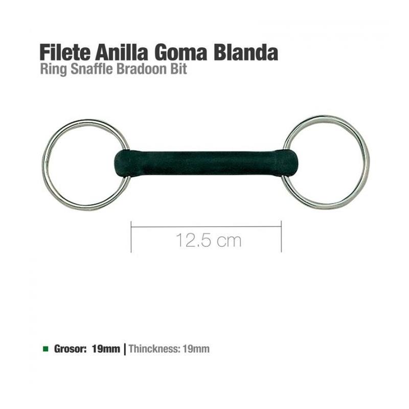  Filete Anilla Goma Blanda 21300r 12.5cm