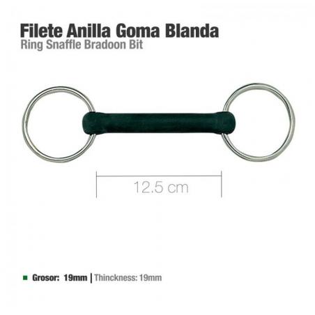  Filete Anilla Goma Blanda 21300r 12.5cm