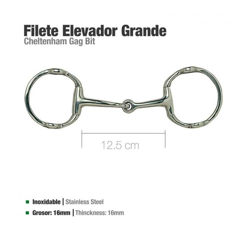  Filete Elevador Inox Grande 212611 12.5cm