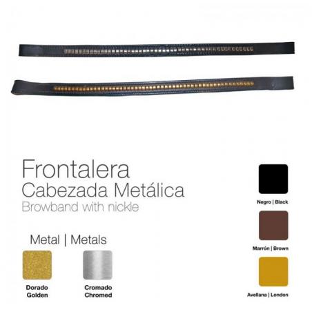  Frontalera Cabezada Metálica