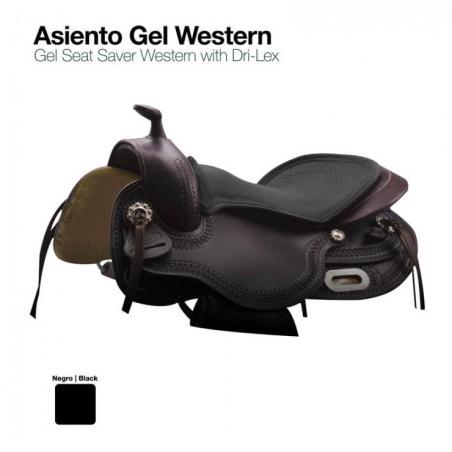  Asiento Gel Seat Saver Western Negro