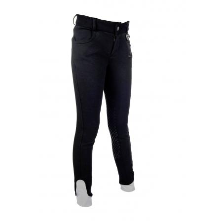 Pantalones De Montar -Kids Easy- Rodillera Sil.