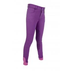 Pantalones De Montar -Kids Easy- Rodillera Sil.