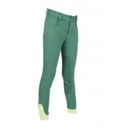 Pantalones De Montar -Kids Easy- Rodillera Sil.