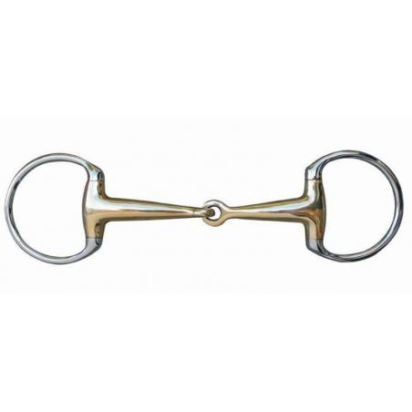 Filete Oliva, 16 Mm, Argentan, Anillas De Inox