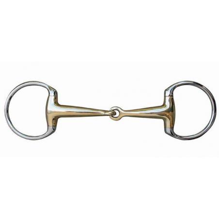 Filete Oliva, 18 Mm, Argentan, Anillas De Inox